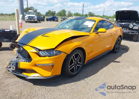 2018 Ford Mustang Gt из США, поврежденный, VIN 1FA6P8CF4J5110385